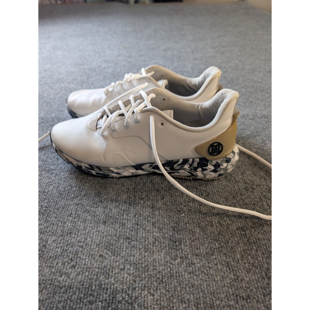 G/FORE MG4+ Mens Golf Shoes Size 12 Snow Camo Spikeless White G4MS22EF30
